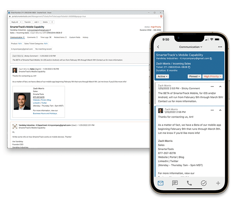 SmarterTrack Mobile